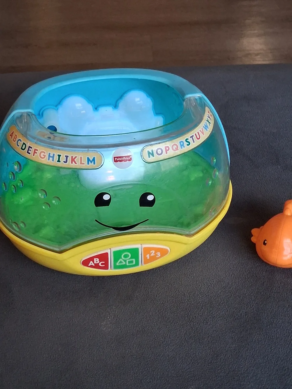 Fisher-Price Green & Yellow Interactive Learning Toy